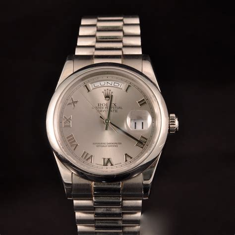 rolex day date platinum bar price|Rolex platinum day date 36mm.